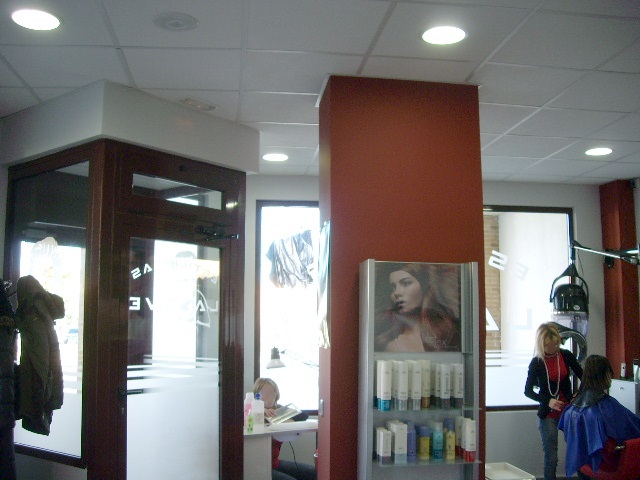 Obra Centro de Estética y Peluquería interior