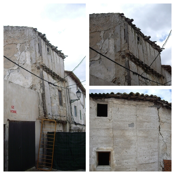 Obra demolición a mano fachada